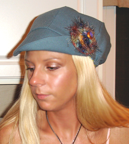 newsboy cap tutorial. and made this Newsboy Hat.